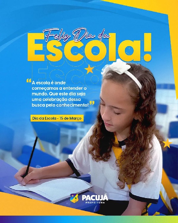 15 de Março - Dia da Escola